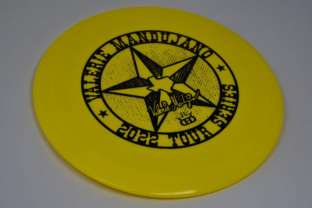 Buy Yellow Dynamic Fuzion-X Vandal Valerie Mandujano 2022 Tour Series Fairway Driver Disc Golf Disc (Frisbee Golf Disc) at Skybreed Discs Online Store