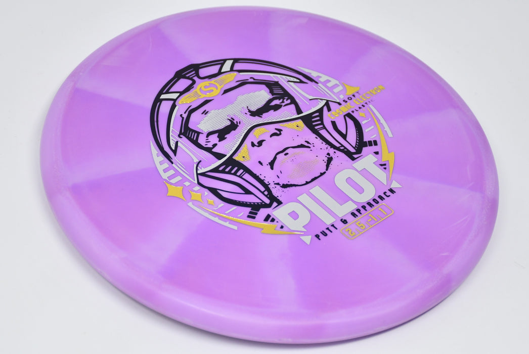 Buy Pink Streamline Cosmic Electron Soft Pilot Putt and Approach Disc Golf Disc (Frisbee Golf Disc) at Skybreed Discs Online Store