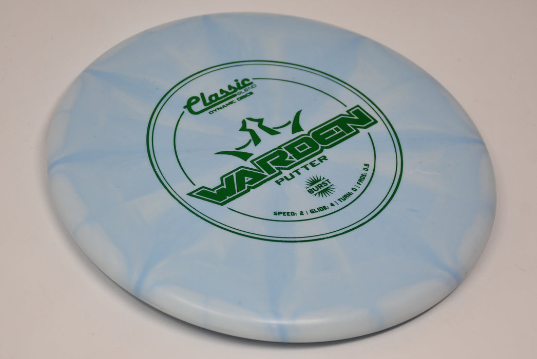 Buy Blue Dynamic Classic Blend Warden Putt and Approach Disc Golf Disc (Frisbee Golf Disc) at Skybreed Discs Online Store