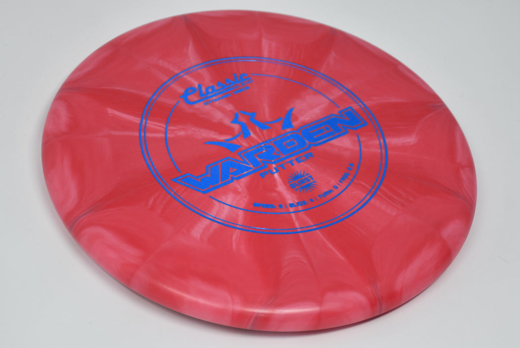 Buy Red Dynamic Classic Blend Warden Putt and Approach Disc Golf Disc (Frisbee Golf Disc) at Skybreed Discs Online Store