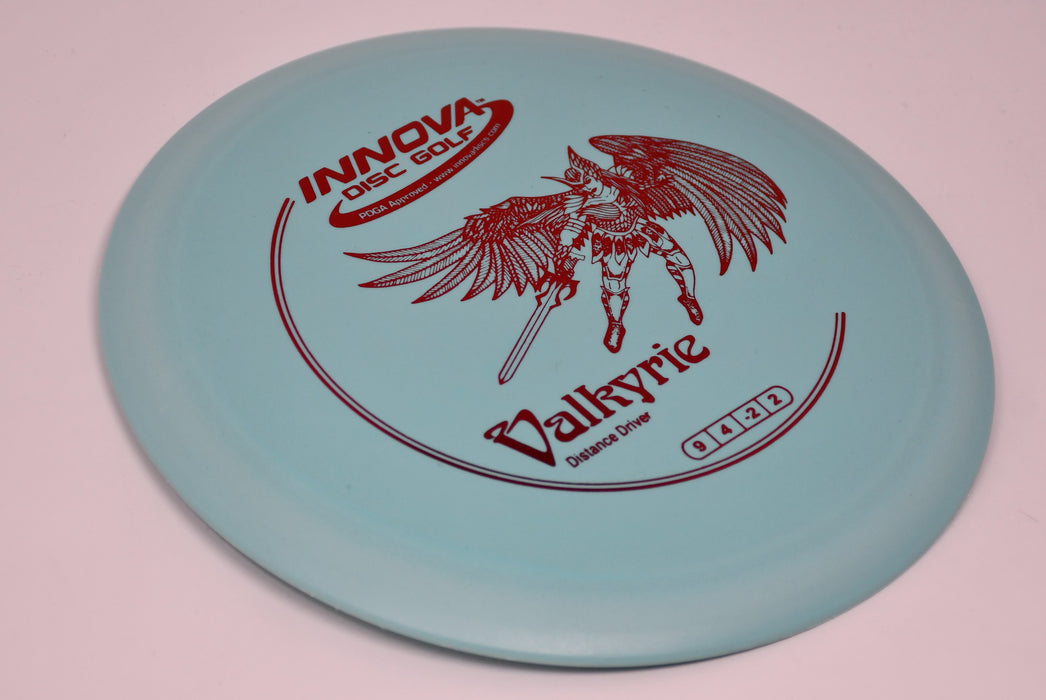 Buy Blue Innova DX Valkyrie Distance Driver Disc Golf Disc (Frisbee Golf Disc) at Skybreed Discs Online Store