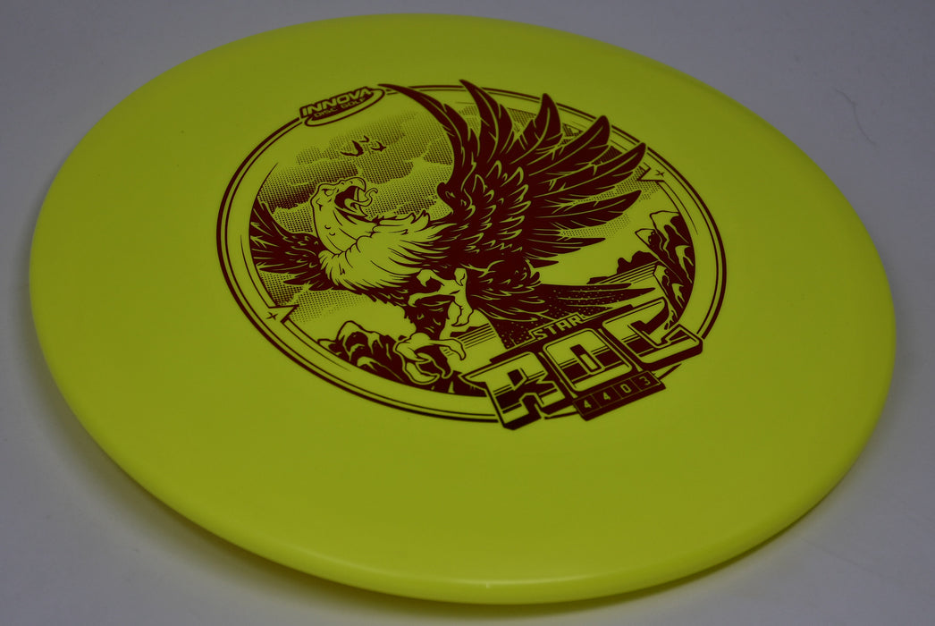 Buy Yellow Innova Star Roc Midrange Disc Golf Disc (Frisbee Golf Disc) at Skybreed Discs Online Store